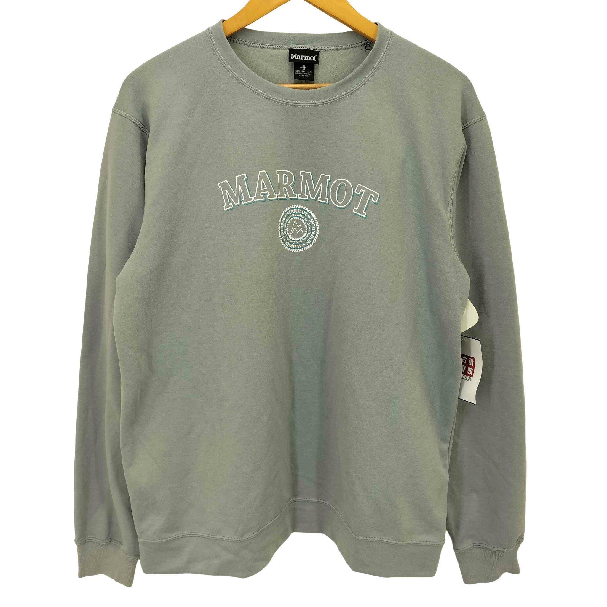 【中古】マーモット MARMOT フロントロゴクルーネックスウェットシャツ メンズ JPN:XL