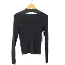 【中古】ビュルデサボン bulle de savon シルク混 L/S コットントップス レディース FREE