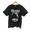 【中古】ハードコアチョコレート HARDCORE CHOCOLATE KING KONG 1946-1988 プロレスラー フォト プリント S/S クルーネック Tシャツ メンズ JPN:L