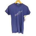 【中古】ユーズドフルギ USED古着 80-90s BIRAS GREEK 袖 裾シングル フロントプリント クルーネック半袖Tシャツ カットソー メンズ 表記...