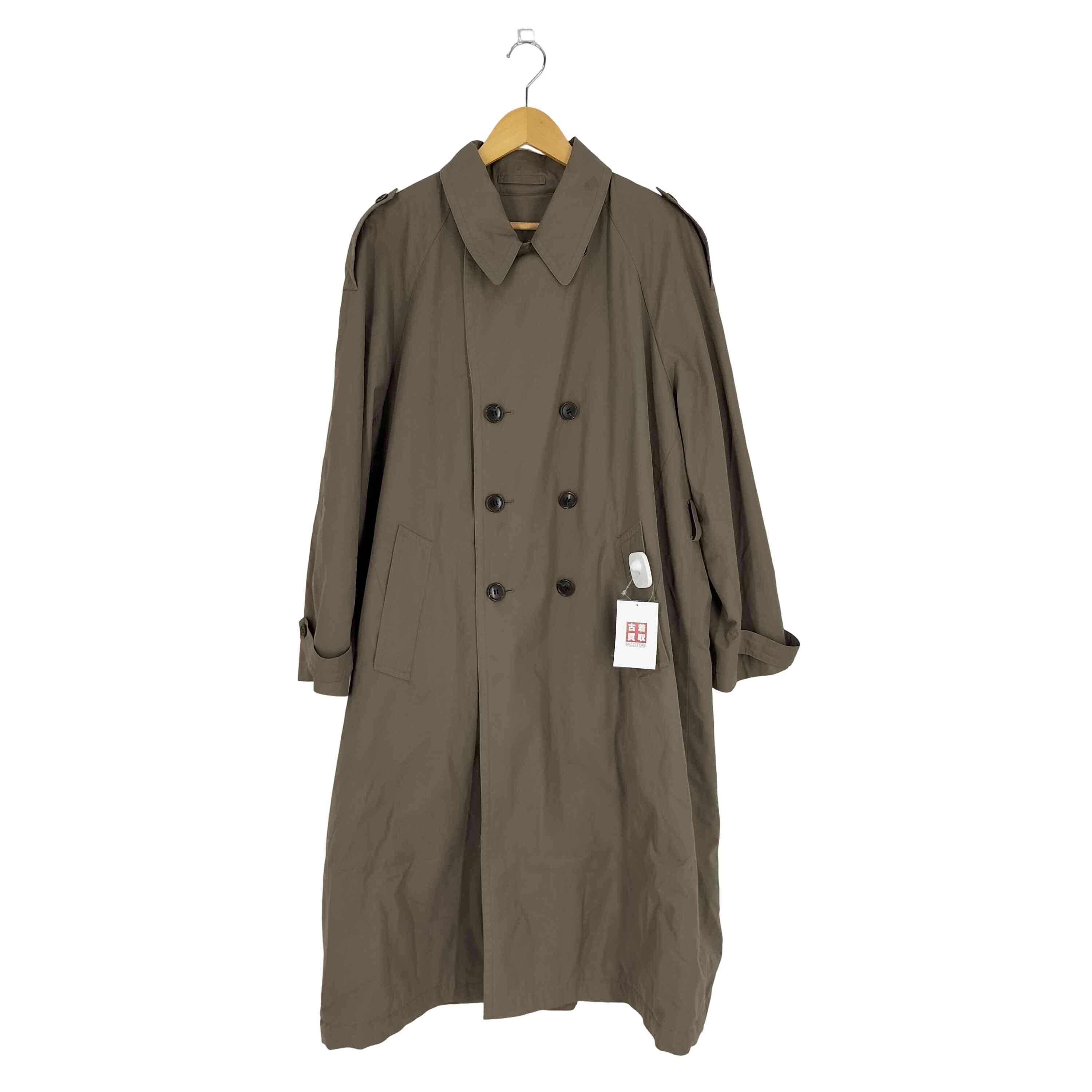 【中古】ユーズドフルギ USED古着 オンワード樫山 ウールライニング トレンチコート メンズ JPN：46