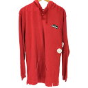 【中古】イッセイミヤケ ISSEY MIYAKE 80-90S odds on WASHABLE ロゴ プリント スキッパー プルオーバー パーカー メンズ FREE