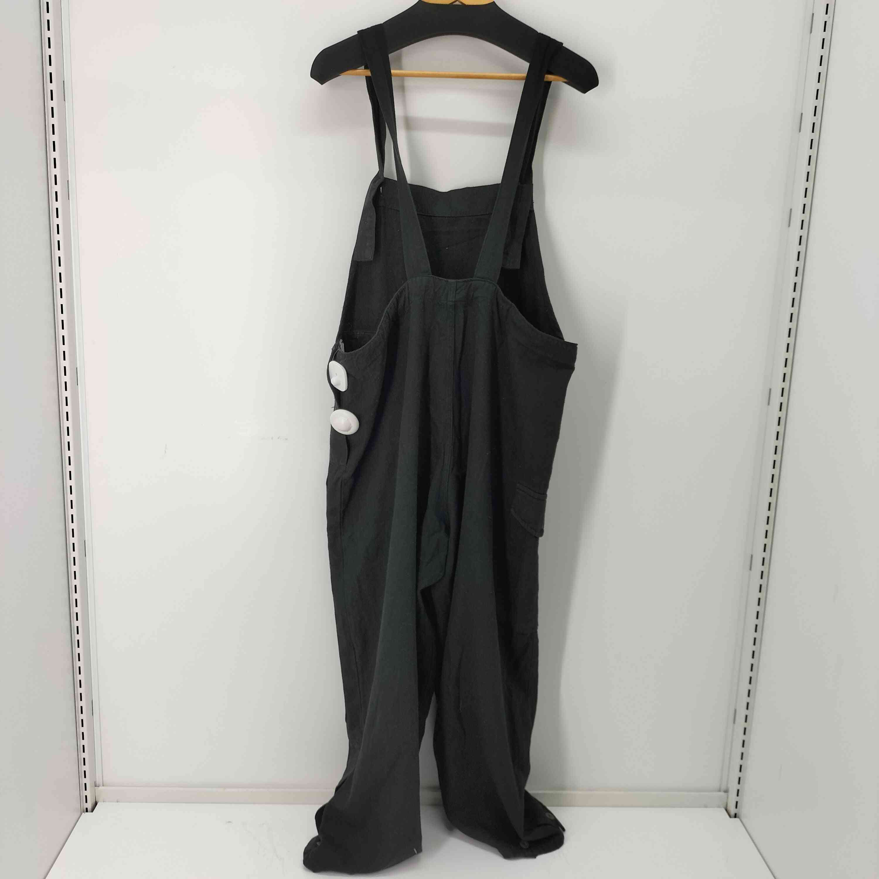 【中古】ユーズドフルギ USED古着 チェコ軍 後染め オーバーオール メンズ 表記無