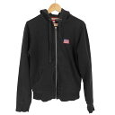 【中古】ステューシー Stussy 00S TROOPS 星条旗 ジップパーカー メンズ import:S