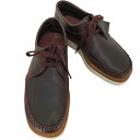 【中古】クラークスオリジナルズ Clarks ORIGINALS Weaver Hike Bordeaux Leather メンズ UK:6