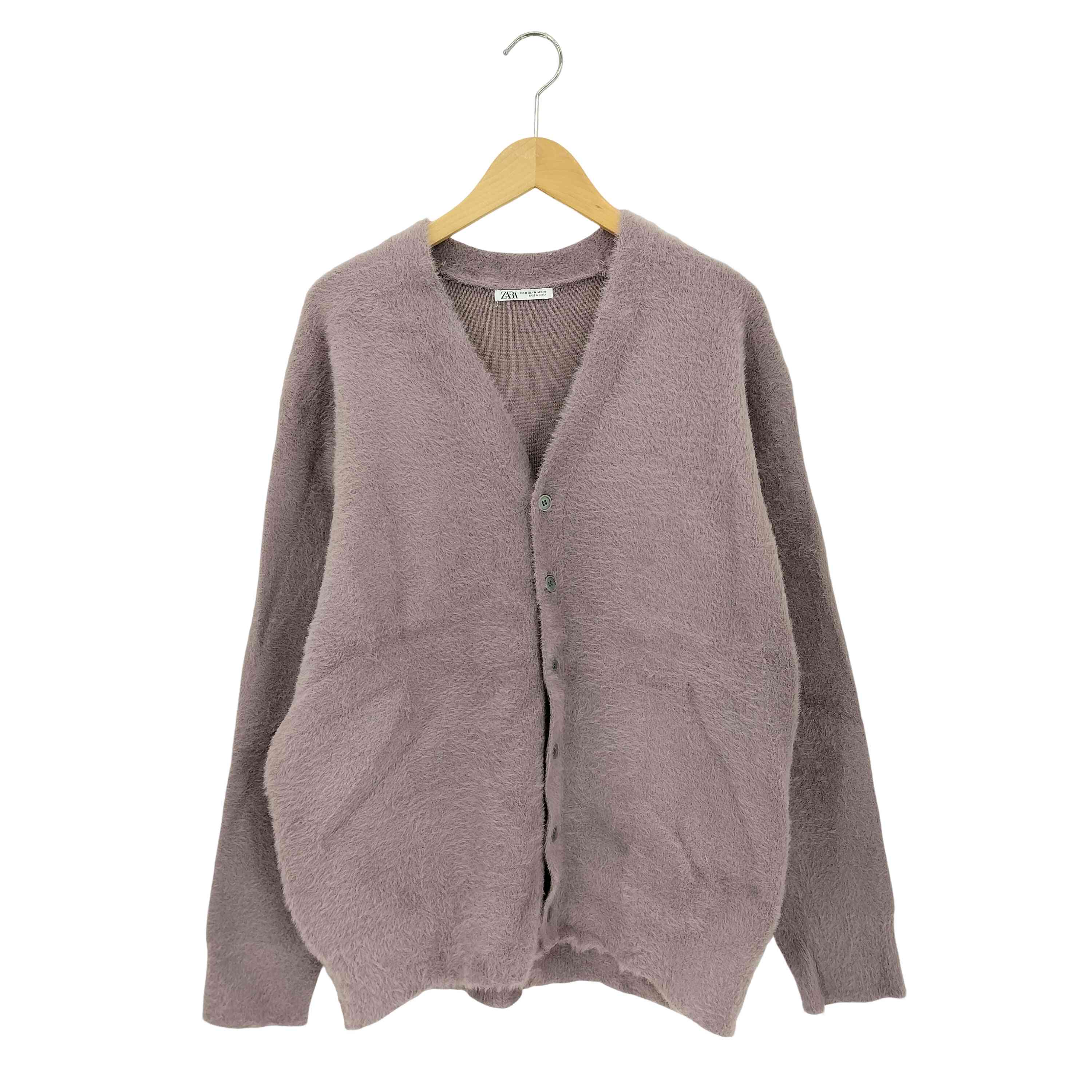 樂天商城 - 【中古】ザラ ZARA モヘアライク カーディガン レディース M
