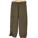 【中古】ザラ ZARA ナイロンカーゴパンツ レディース M