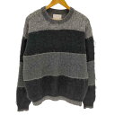 【中古】ヨーク YOKE MOHAIR BORDER SWEATER メンズ JPN:2