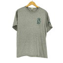 【中古】リー Lee SPORT チームロゴ刺繍クルーネックTシャツ メンズ 表記無