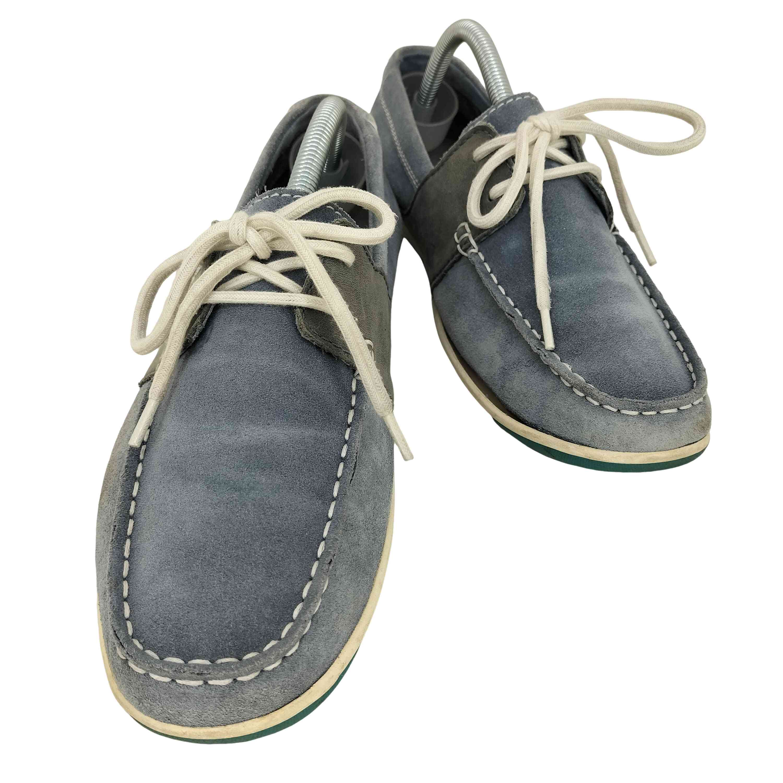 【中古】クラークス Clarks スエード デッキシューズ メンズ UK:7G