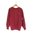 【中古】チャンピオン Champion 90S USA製 刺繍タグ REVERSEWEAVE 目あり クルーネックスウェット メンズ import:XL