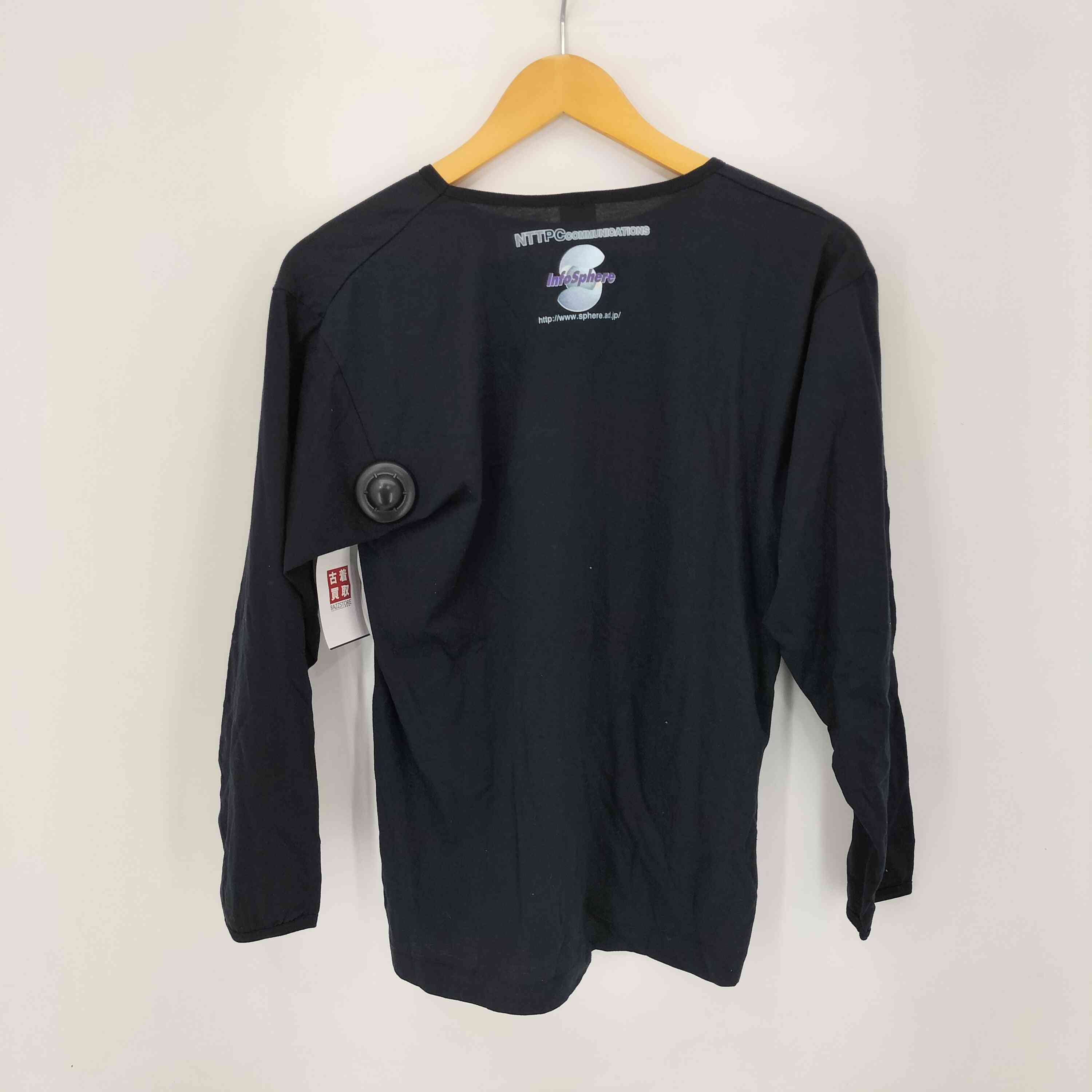 【中古】ユーズドフルギ USED古着 InfoSphere 両面プリント クルーネック Tシャツ メンズ JPN：M