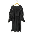 【中古】ヌキテパ NE QUITTEZ PAS COTTON VOILE OVER TOP PANTS セットアップ レディース 表記無