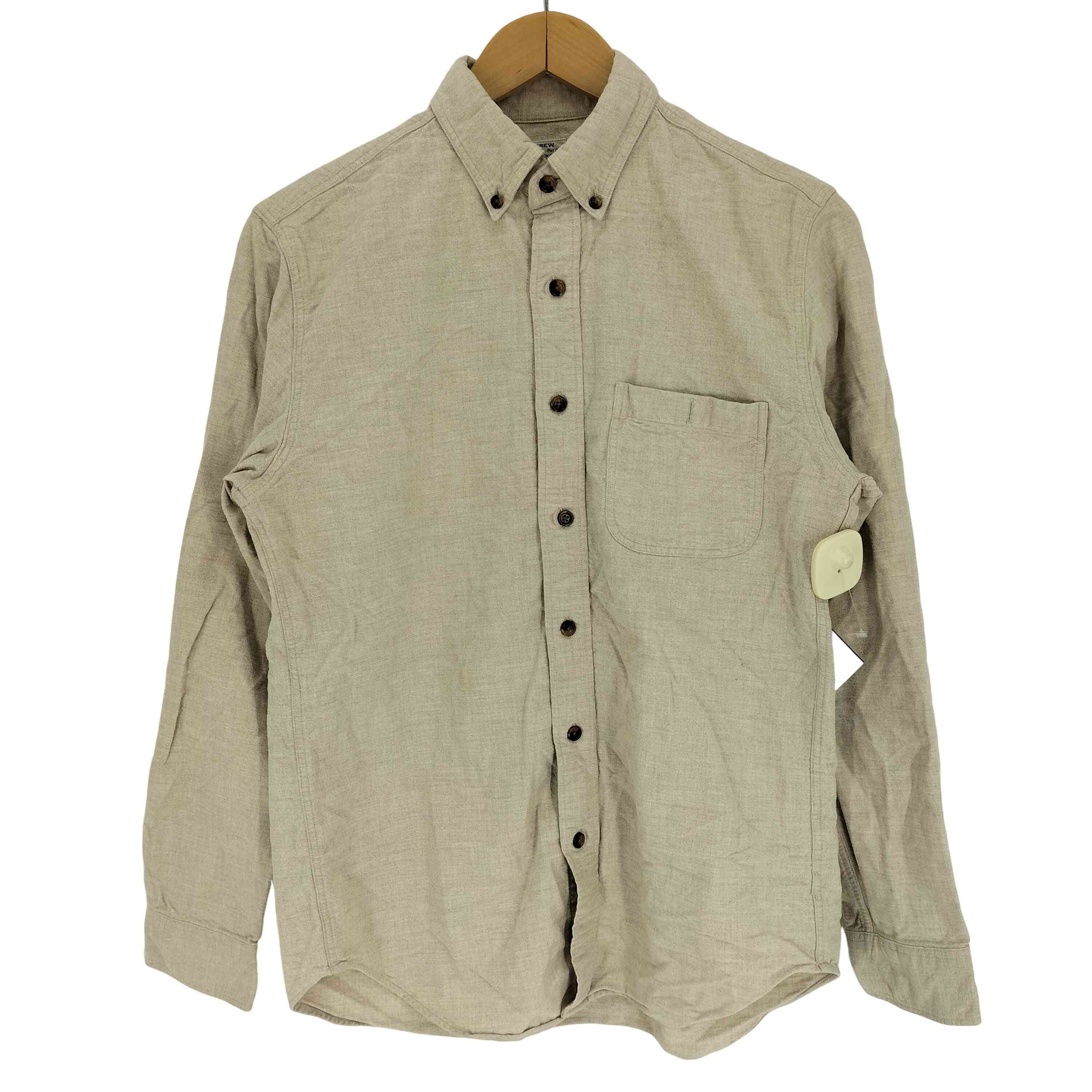 【中古】ジェイクルー J.CREW エルボーパッチ ワークシャツ メンズ import:S