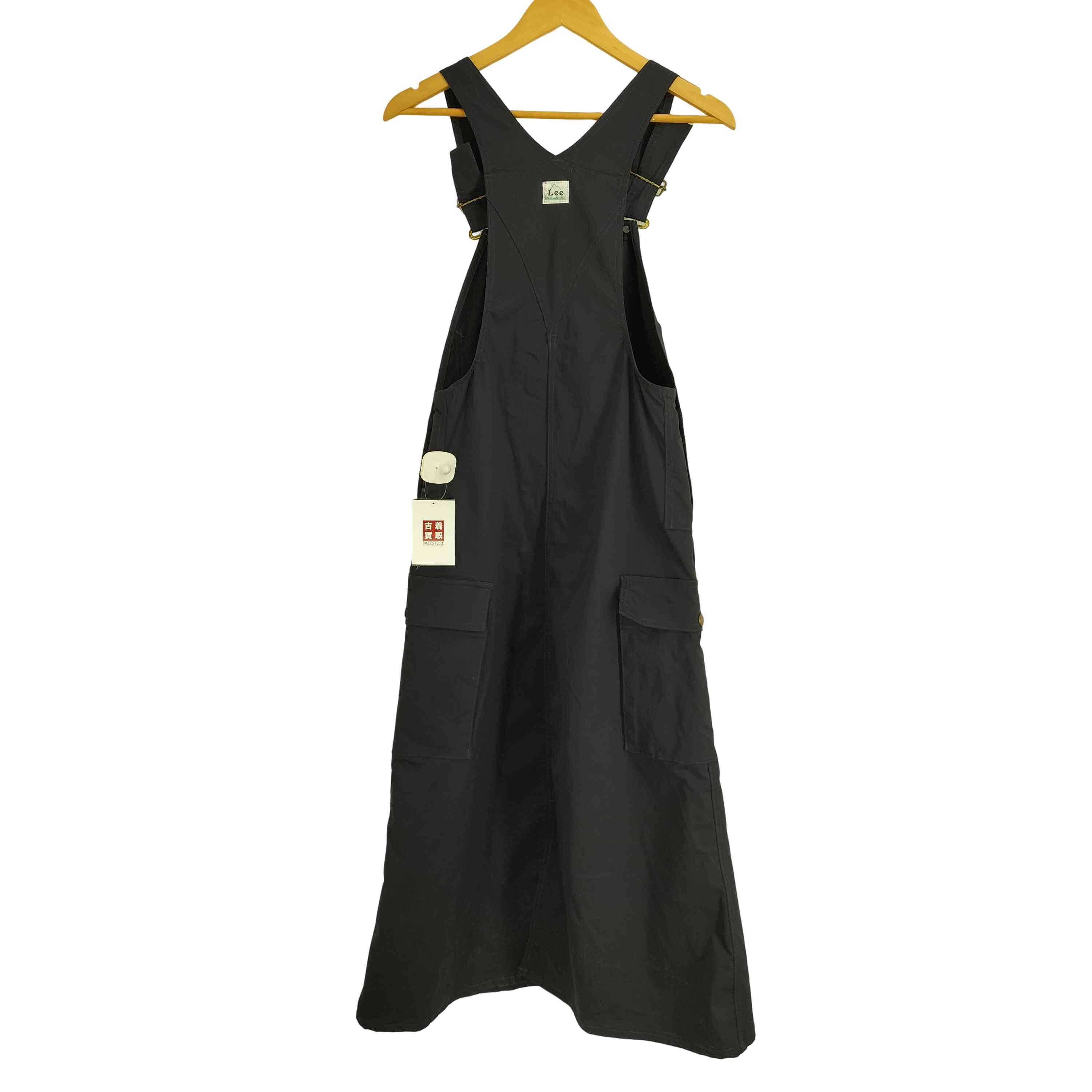 【中古】リー Lee CARGO POCKET OVERALL SKIRT カーゴ ポケット オーバーオール スカート レディース import：XS