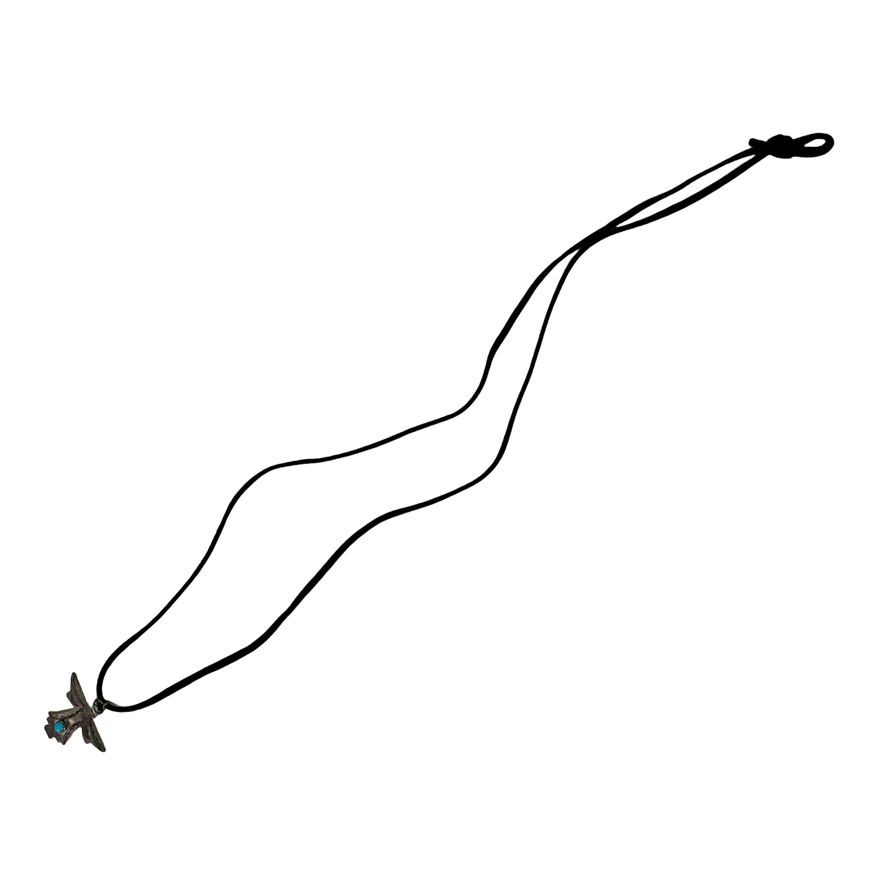 【中古】ユーズドフルギ USED古着 Zuni Knifewing fob w.1910 j.o.bレザー紐付属 NAVAJO GUILD メンズ 表記無