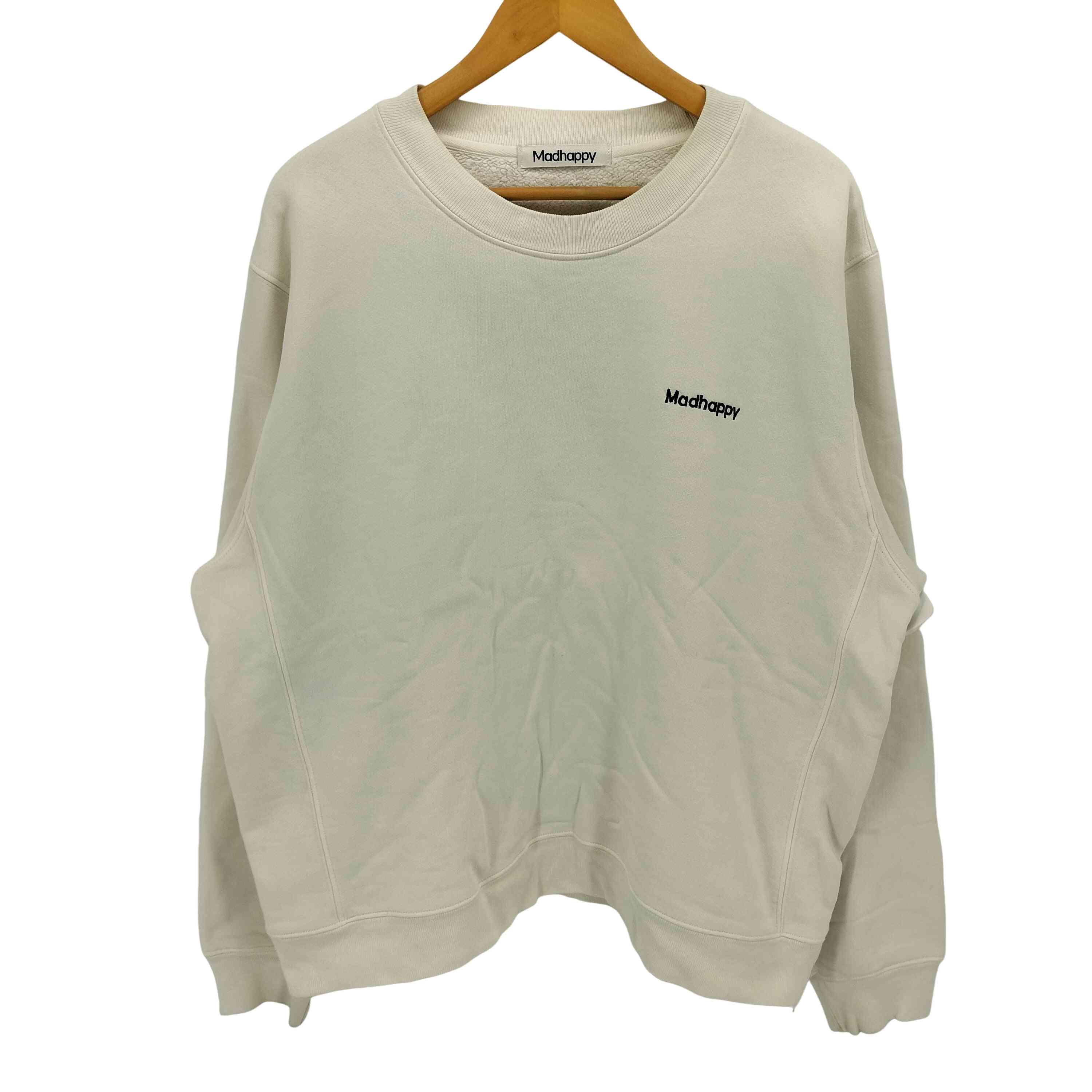 【中古】ユーズドフルギ USED古着 Madhappy Classics Fleece Crewneck メンズ import：XL(4)