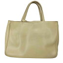 【中古】フルラ FURLA イタリア製 ロゴ エンボス レザー トートバッグ レディース 表記無