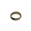 【中古】ディールデザイン Deal Design Silver925 ROCK FEVER CRAZY刻印 ミッション スタッズ リング メンズ 7.5
