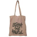 【中古】レフラー Leflah 肩掛けコットン トートバック メンズ 表記無