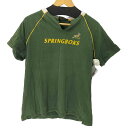 【中古】ユーズドフルギ USED古着 {{springboks}} チームロゴvネックTシャツ メンズ XXXL