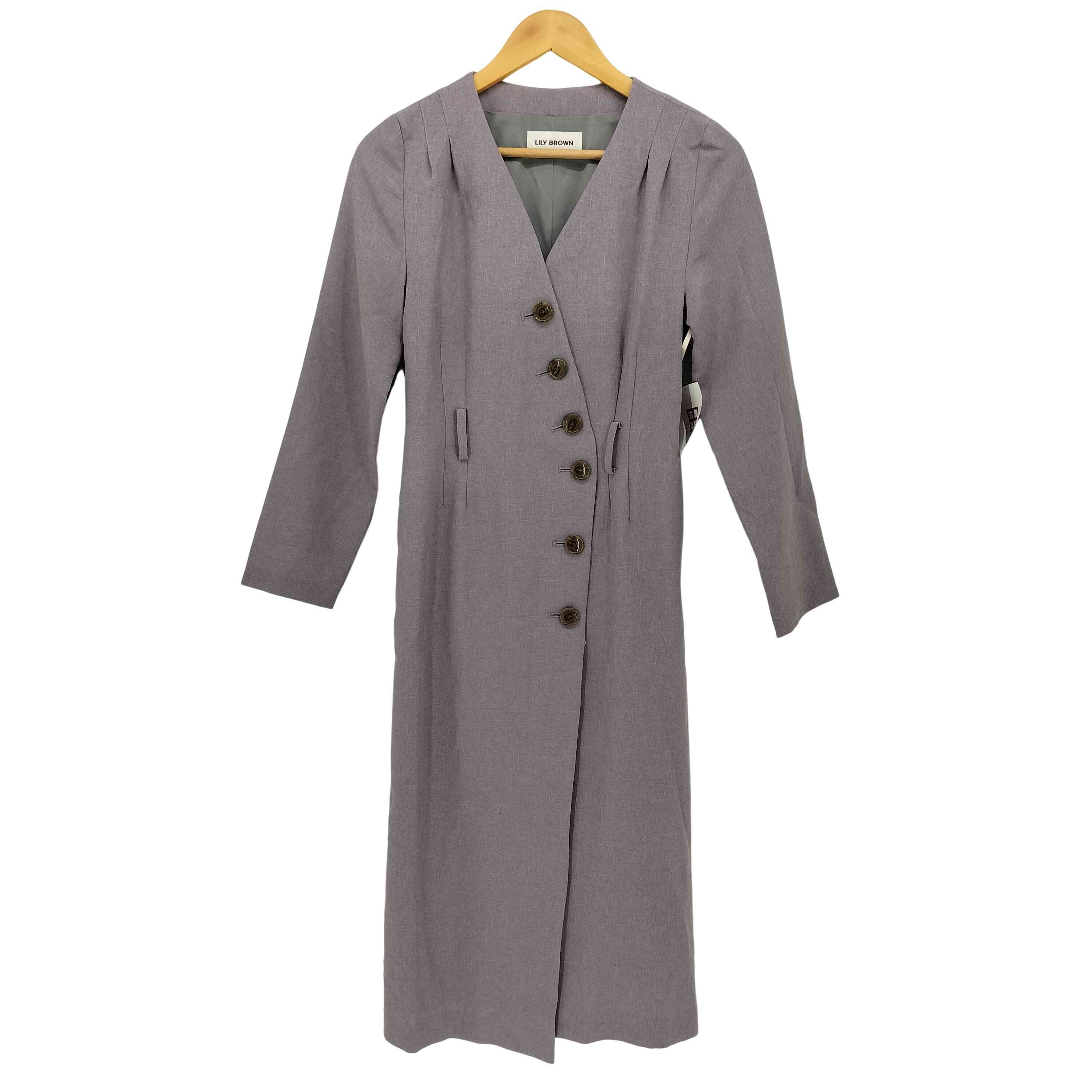 【中古】リリーブラウン Lily Brown シャンブレー ワンピ レディース ONE SIZE