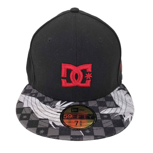 【中古】ニューエラ NEW ERA 59FIFTY ロゴ刺繍 6パネルキャップ メンズ 7 3/8 【中古】ニューエラ NEW ERA 59FIFTY ロゴ刺繍 6パネルキャップ メンズ 7 3/8