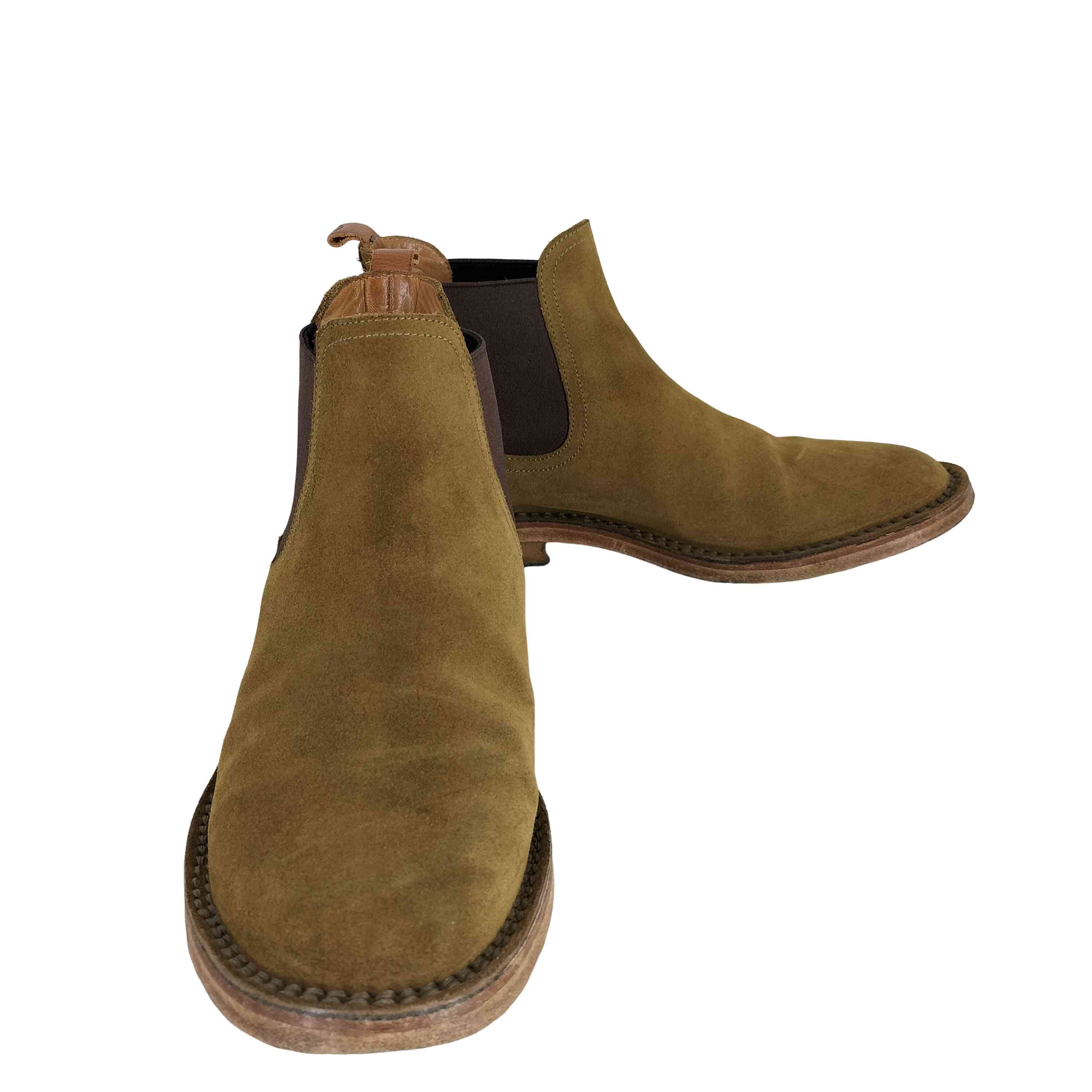 【中古】ブッテロ BUTTERO ステッチダウン製法 CHESTERサイドゴアブーツ メンズ 40