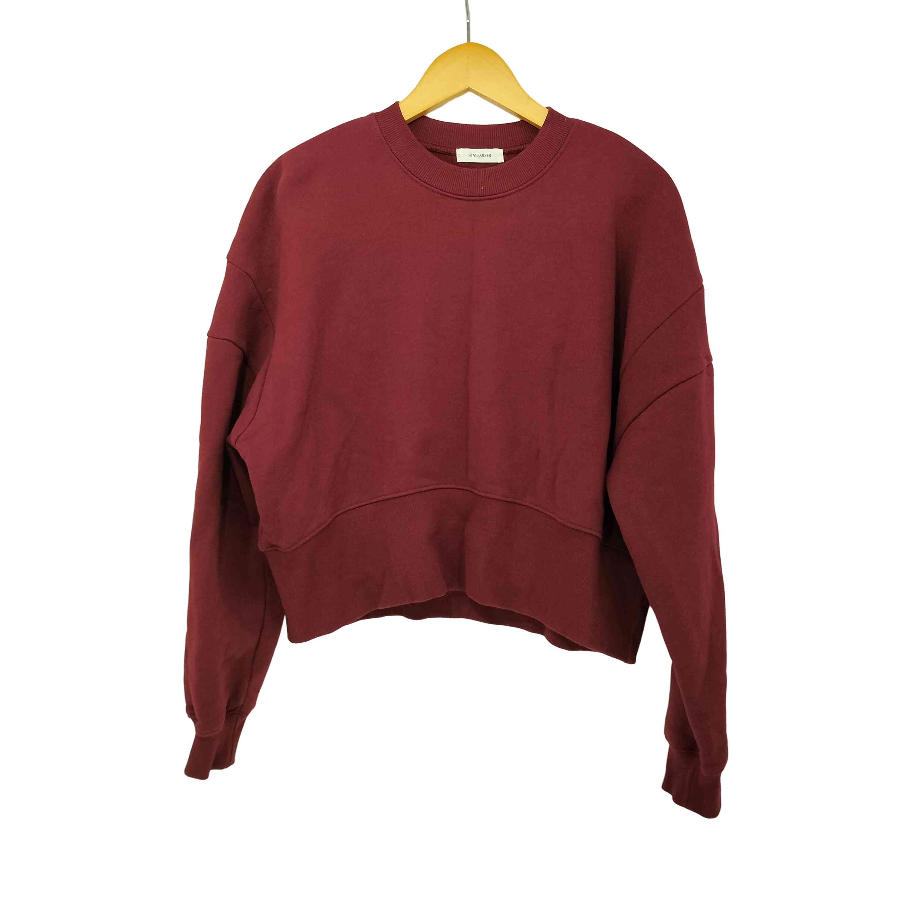【中古】スタイルミキサー STYLEMIXER ワイドリブショルダースウェット L/S レディース FREE