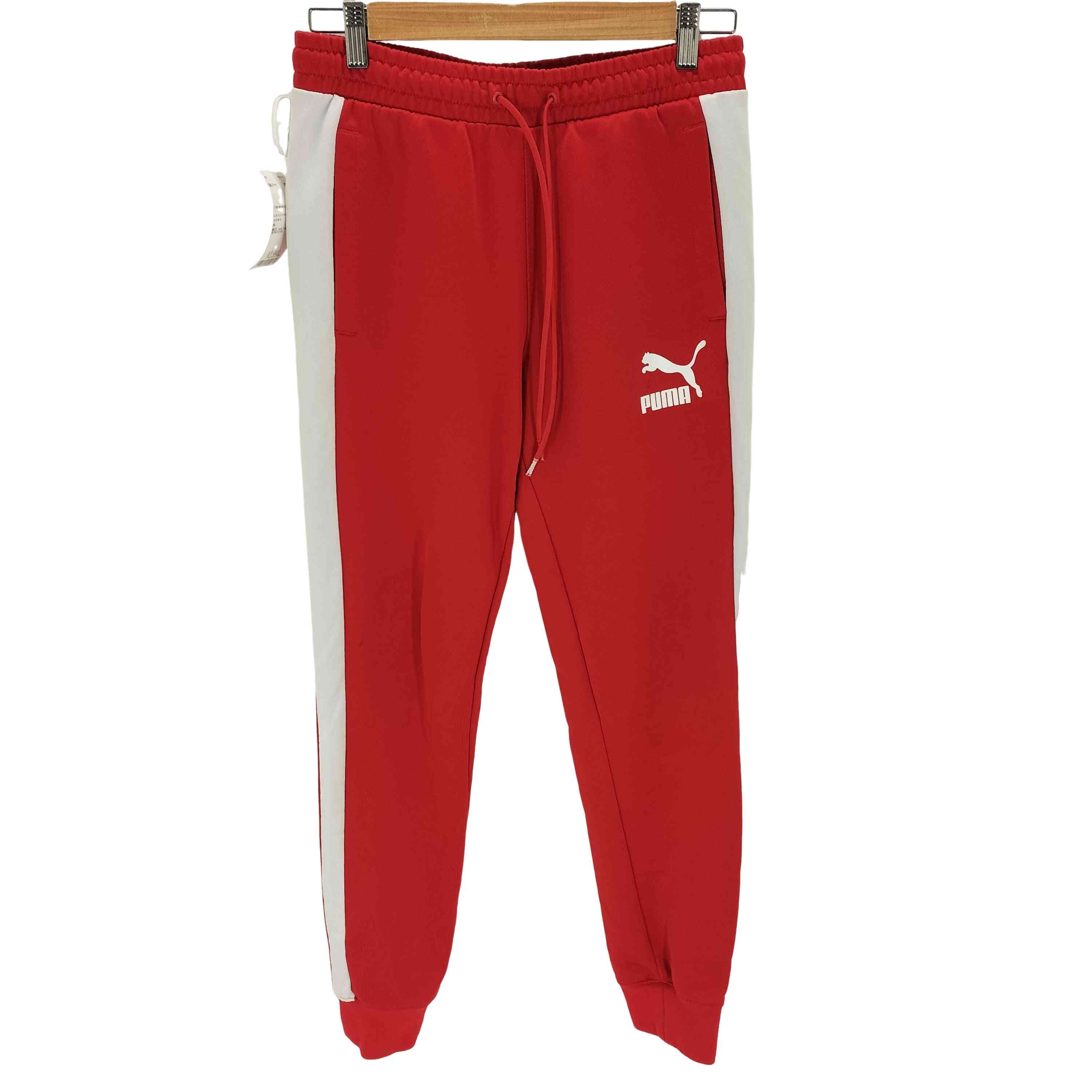 šۥס PUMA T7 TRACK PANT-HIGH RISK RED  JPNM