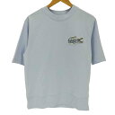 【中古】ラコステ LACOSTE オーバーサイズクロックエンブレムスウェットTシャツ メンズ FR3