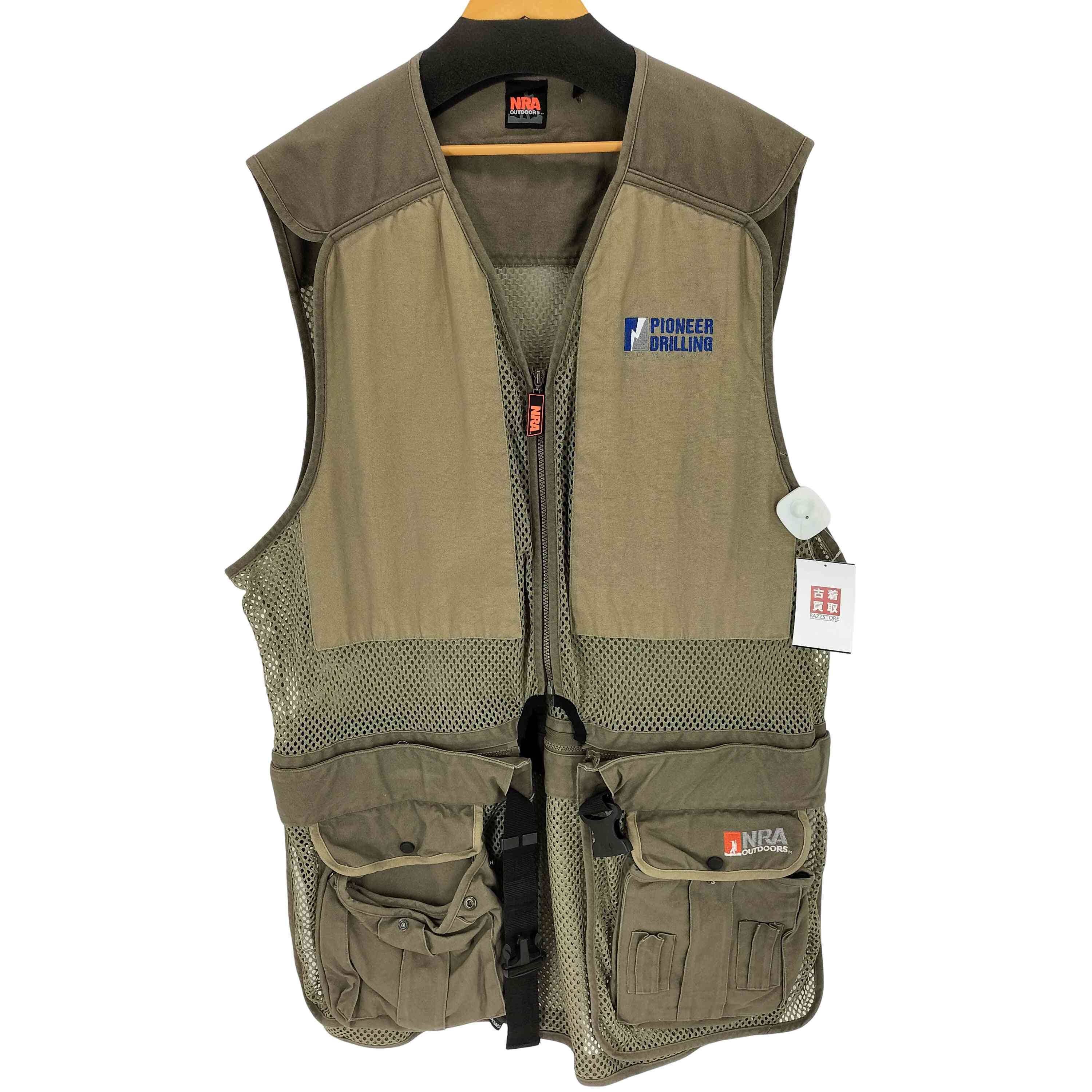 【中古】ユーズドフルギ USED古着 {{NRA}} フィッシングベスト メンズ XXXL