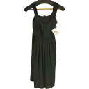 【中古】ウィークエンドマックスマーラ Weekend Max Mara ギャザーサマードレス ノースリーブワンピース レディース M