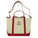 【中古】エルエルビーン L.L.Bean Shoulder Strap Tote Medium ショルダー ストラップ トート ミディアム 2WAY トートバッ...