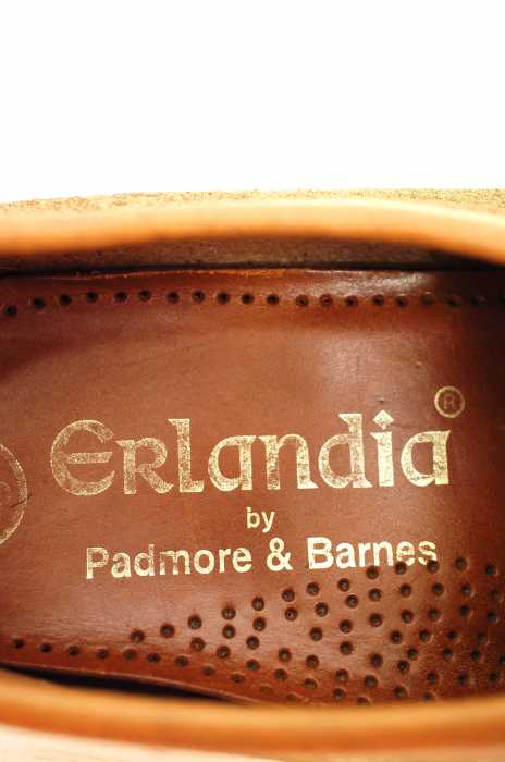 エルランディアパドモアアンドバーンズ Erlandia by PADMORE&BARNES シューズ メンズ - 茶系 7 ワラビーシューズ【中古】【ブランド古着バズストアBAZZSTORE】【271018】