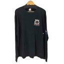 【中古】アンビル Anvil 00S L/S 企業プリントデザインTシャツ メンズ import:XL