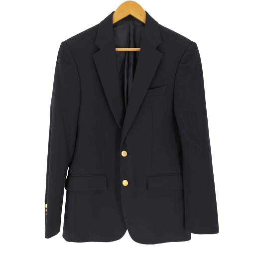 【中古】クラブモナコ CLUB MONACO 金ボタン 紺ブレザー メンズ 38 【中古】クラブモナコ CLUB MONACO 金ボタン 紺ブレザー メンズ 38