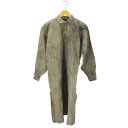 【中古】ユーズドフルギ USED古着 1900s シャンブル リネンギャザースモッグ アンティーク メンズ 表記無