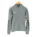 【中古】ナイキ NIKE スウッシュ刺繍トラックトップ メンズ S