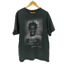 【中古】ユーズドフルギ USED古着 ORANGE IS THE NEW BLACK プリントクルーネックTシャツ メンズ JPN:XL