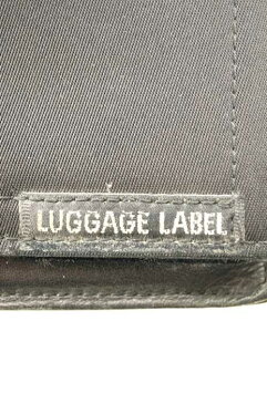 ラゲッジレーベル LUGGAGE LABEL 二つ折り財布 メンズ - 黒系 【中古】【ブランド古着バズストアBAZZSTORE】【260118】