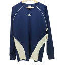 【中古】アディダス adidas Y2K タイ製 CLIMALITE パフォーマンスロゴ トレーニングジャージ メンズ M