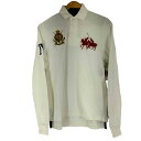 【中古】ポロラルフローレン POLO RALPH LAUREN シルエット刺繍 L/S ポロシャツ メンズ XS