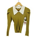 【中古】スナイデル snidel 22AW Sasutainable カラー デザイン ニット プルオーバー レディース ONE SIZE