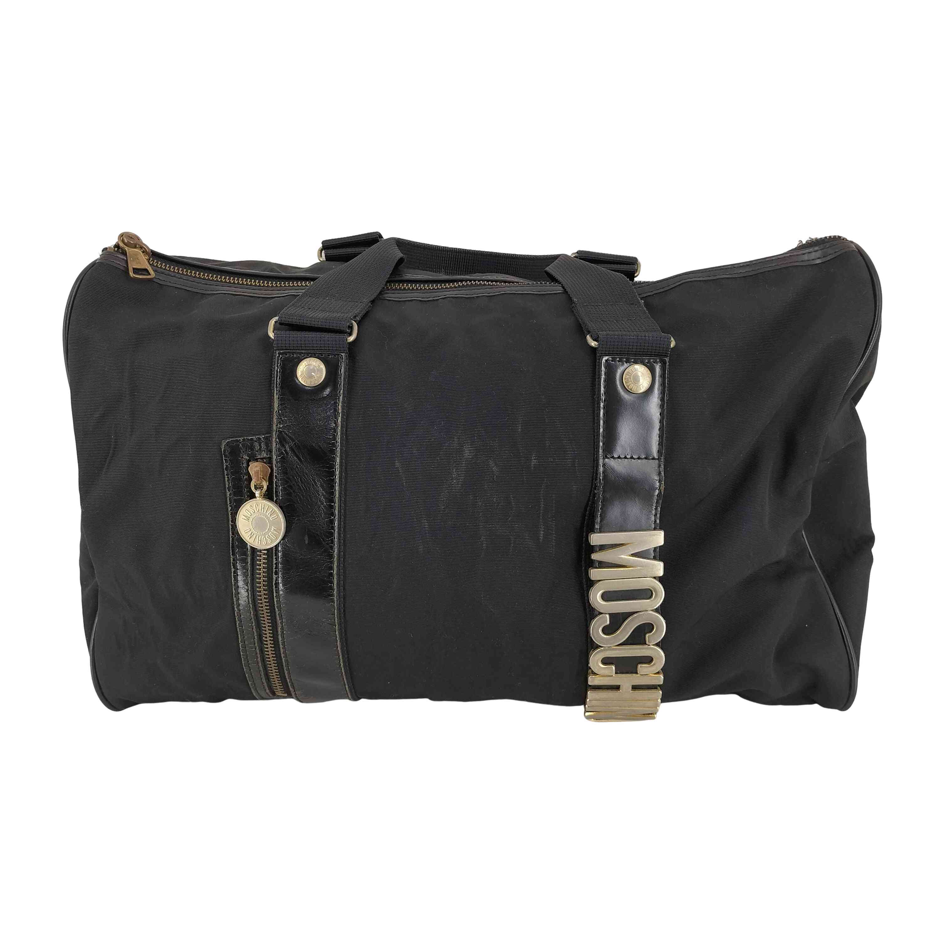 【中古】モスキーノ MOSCHINO Y2K ボストンバック レディース 表記無