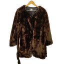 yÁzNr[eB[Ah[XiCebhA[Y 6 BEAUTY & YOUTH UNITED ARROWS FAKE FUR COAT fB[X JPNF36