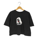 【中古】ムルーア MURUA ×NO PANTIES ショートTシャツ レディース FREE