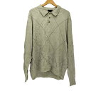 【中古】ドッカーズ DOCKERS アクリル ニット ポロシャツ メンズ import:XL