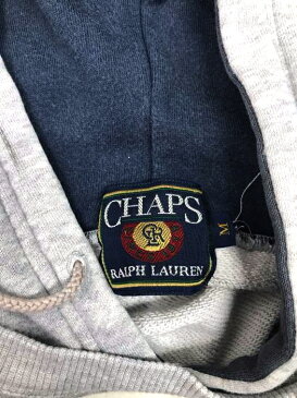 CHAPS RALPH LAUREN チャップスラルフローレン プルオーバーパーカー レディース - グレー系 JPN:M 日本サイズ:M 相当 ロゴ刺繍後付けパーカー プルオーバーパーカー【中古】【ブランド古着バズストアBAZZSTORE】【041220】