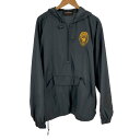 【中古】ユーズドフルギ USED古着 {{Weather Perfect}} フロントプリント ナイロンアノラックパーカー IRONDEQUOIT NIGHTS...